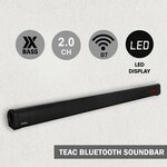 TEAC SB20204 Slim Bluetooth Soundbar 2.0 Channel $59.99 (Original Price $109.00) + Shipping @ Mecola