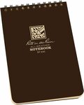 Rite in The Rain Weatherproof Notebook Brown Cover, 3 Pack $7.79 + Delivery ($0 with Prime/ $39 Spend) @ Amazon AU