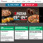 Any Large Pizza from $15 Each Delivered, Pizza Pocket $2.95 Pickup, Chicken Supr. Pizza $7.95 Pickup (Expired) @ Domino's Pizza