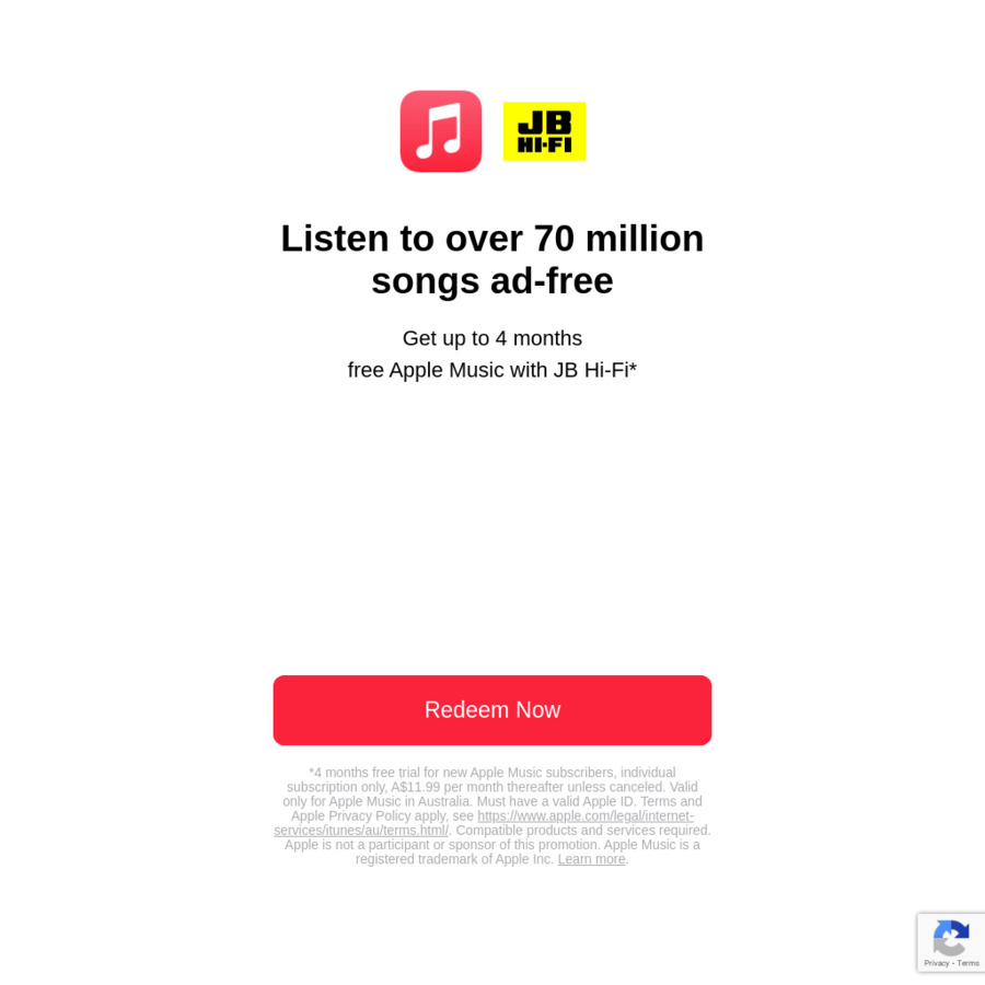 Free Apple Music 4 Months Subscription (New Subscribers Only) Apple Music OzBargain