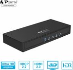 1 in 4 out HDMI Splitter 4k/60Hz $50.04 Delivered @ PORTTA via Amazon AU