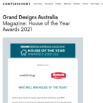Win 1 of 3 Lamps Worth $600 from Grand Designs Australia Magazine