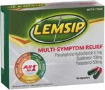 Lemsip Max Multi-Symptom Cold & Flu Relief Capsules, 16 Pack $7.50 (RRP $14.99) + Delivery ($0 with Prime/$39 Spend) @ Amazon AU