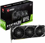 [Pre Order] MSI Nvidia GeForce RTX 3080 Ventus 3X 10GB OC (Non-LHR) GPU $1949 Delivered @ Amazon AU