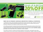 Dont Forget to Get Your 20% Back off M$ for XBOX360 accessories from the DSE's Sale!