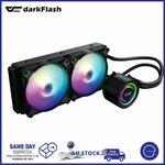 [eBay Plus] DarkFlash 240mm Liquid CPU Water Cooler $79.05, CPU Cooler $41.31 Free Delivered @ EZPC Technology eBay