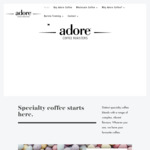 30% off All Coffee Blends + Delivery ($0 with $30 Order) @ Adore Coffee Roasters