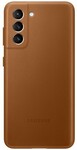 Samsung Galaxy S21 Leather Cover - Brown $18 + Delivery @ Harvey Norman