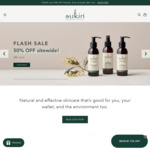 50% off Sitewide + $7.95 Shipping (Free with $50 Spend) @ Sukin