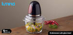 ALDI Lumina 200W Mini Food Processor w/ 1L Glass Chopping Bowl & 1yr Warranty $17.99 (Big W $20)