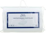 House & Home Contour Memory Foam Pillow $20.30 (29% off) + $7.90 Delivery ($0 with eBay Plus) @ BIG W eBay