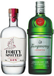 Forty Spotted & Tanqueray London Dry Gin Bundle 700mL Bottle - $79.49 ($77.50 with eBay Plus) Delivered @ BoozeBud eBay