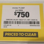 Samsung Galaxy Tab S7 Plus (128GB Wi-Fi) $750 in-Store Only @ Officeworks (Select Stores)