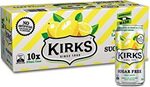 Kirks Soft Drinks 10x 375ml (Selected Varieties) $5.45 (Min 2-3, $4.91 S&S) + Delivery ($0 with Prime/ $39 Spend) @ Amazon AU