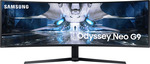 Samsung 49" Odyssey Neo G9 Curved QLED DQHD Gaming Monitor $2,299 (RRP $2,999) Delivered @ Samsung Store