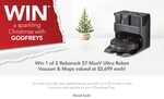 Win 1 of 2 Roborock S7 MaxV Ultra Robot Vacuum & Mop Cleaners Worth $2,699 from Godfreys