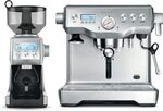 Breville The Dynamic Duo Espresso Machine with Grinder, Brushed Stainless Steel BEP920BSS- $1000 @Amazon AU