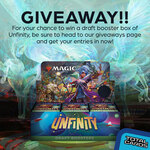 Win a Magic the Gathering - Unfinity - Draft Booster Box from Total Cards