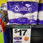 [WA] Quilton Toilet Tissue (180 Sheets/Roll) 36 Roll Value Pack $17 @ Urban Go, Balcatta