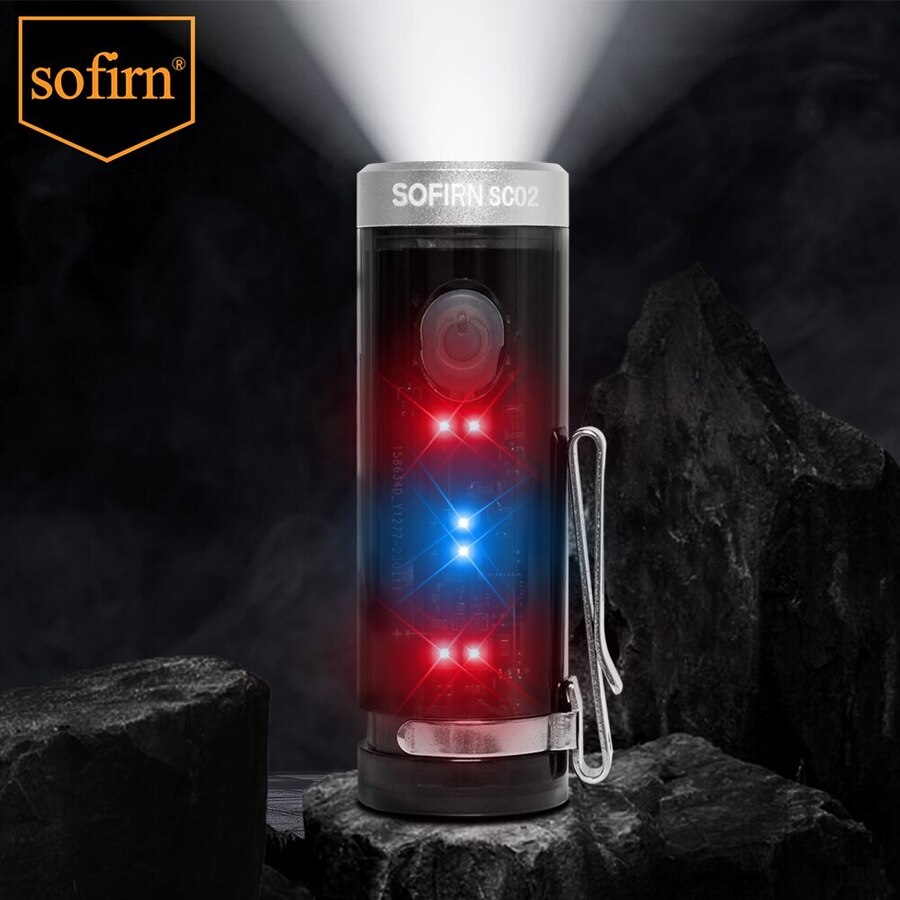 Sofirn SC02 Mini EDC 330lm 90 CRI LED USB C Rechargeable Flashlight US$  (A$) Delivered @ GeForest AliExpress - OzBargain