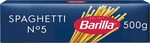 Barilla Spaghetti No 5 500g $2.50 ($2.25 S&S, Minimum Order: 3) + Delivery ($0 with Prime/ $39 Spend) @ Amazon AU