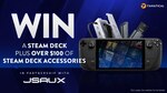 Win a Steam Deck + Over $100 in Accessories from Fanatical