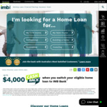 Up to $4,000 Cashback on Refinance from 5.44% p.a. (Comarison Rate 5.45% p.a.)@ IMB Bank