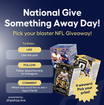 Win 1 of 9 Panini Football Blasters from Drip for Days