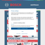 Purchase Bosch Pro Cordless & Measurement Tools (Minimum Spend $299-$2499 in 1 Transaction) & Redeem Bonus Accessories @ Bosch
