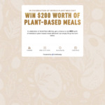 Win $200 Worth of Plant Based Meals from Herbidoor