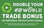 Double Your EB World Trade Bonus on Switch and PS5 Games @ EB Games
