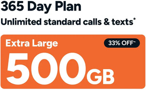 Kogan Mobile 365 Days Plans 33% off (New Customers and Recharge) 300GB ...