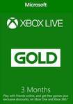 Xbox Live Gold Subscription 3 Months $12.89 @ CDKeys