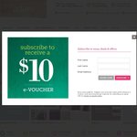 Free $10 Adairs Voucher for Newletter Subscription - Can Delete Subscrip after Getting Voucher