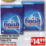 Finish Classic Powerball Tablets - 90 for $14.99 (16.66c/Tablet) at Dimmeys from 8/10/12