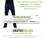 Free Small Fast Deli Salad @ Sumo Salad Barrack St Sydney Tomorrow 17/10 12-1pm