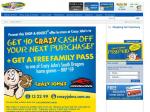 $10 off your next purchace at Crazy Johns + Get a Free Family Pass to South Dragon's Game