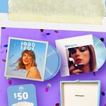 Win 2 Taylor Swift Vinyls, Crosley Cruiser Bluetooth Portable Turntable and a $50 Chatime Voucher from Chatime