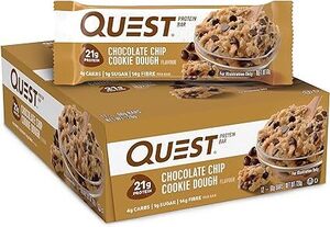 Quest Nutrition Chocolate Chip Cookie Dough Protein Bar 12 Pk $28.68 ($25.81 S&S) + Del ($0 with Prime/ $59 Spend) @ Amazon AU