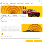 Win a 2024 Ford Mustang GT from Shell Australia