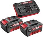 2x Ozito 18V 4.0Ah Batteries & Fast Multi Charger $99.98 + Delivery ($0 C&C/ in-Store/ OnePass) @ Bunnings
