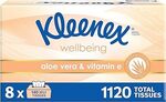 Kleenex Aloe Vera & Vitamin E Facial 140-Count 3-Ply Tissues: 4 x 8 Boxes $85.20 ($73.68 S&S) Delivered + More @ Amazon AU