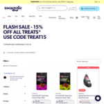 15% off All Pet Treats + Shipping ($0 to Metro Areas with $49 Order) @ Swaggle