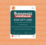 Win a $500 Bunnings Gift Card from HPG Homes