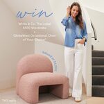 Win a Globe West Occasional Chair up to $2,500 + $500 White and Co Gift Card from Globe West + White and Co