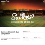 Win a Summer at Adelaide Oval Experience (Accommodation Included/No Travel) or 1 of 4 Minor Prizes from Adelaide Oval