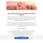 Win Return Flights for 4 to Los Angeles, 4 Nights Hotel, Universal Studios Pass, $200 Hard Rock Gift Card + More from Fed Square