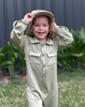 [Pre Order] Baby Sun Safe Onesie + Hat: UV Defender Bundle $76.49 Delivered @ Little Fisho