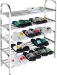 Stainless Steel 5-Tier Multi Level Silver Shoe Storage Rack $18.99 (RRP $69) + Shipping ($0 MEL C&C) @ Vinnies Online