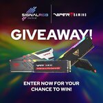 Win 1 of 10 Patriot Viper DDR5 or DDR4 Memory Kits from SignalRGB